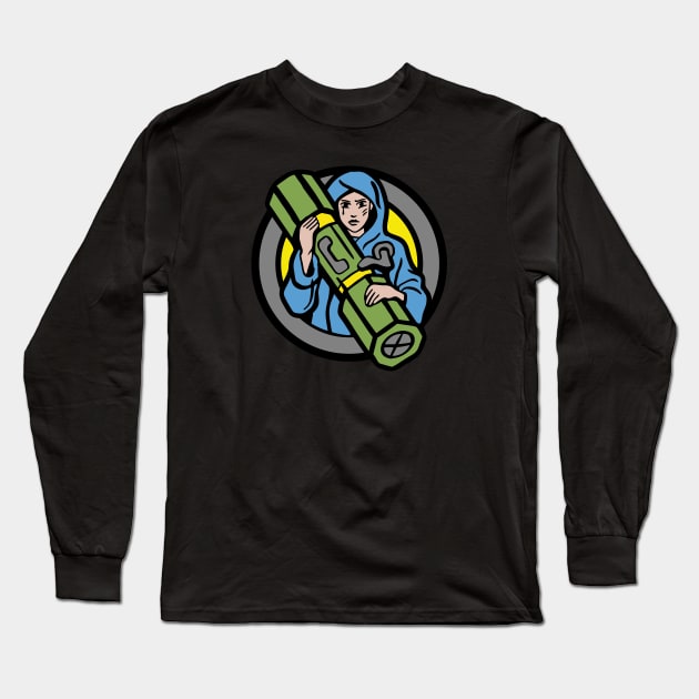 Saint NLAW Ukraine Resistance Long Sleeve T-Shirt by Cofefe Studio